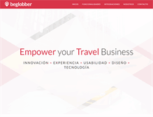 Tablet Screenshot of beglobber.com